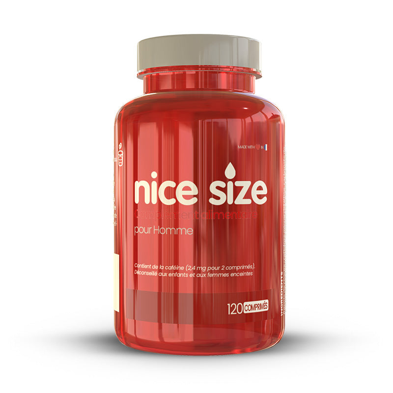 Nice Size - Source de Guarana - 120 comprimés
