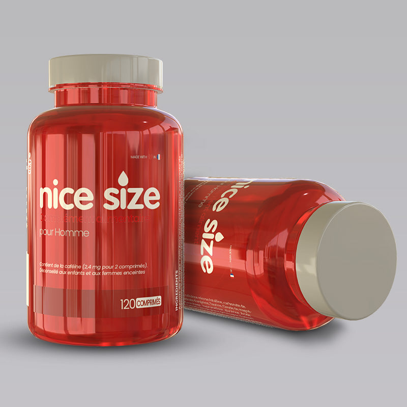 Nice Size - Source de Guarana - 120 comprimés