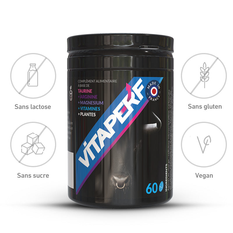 Vita Perf - Comprimé Bleu avec Fenugrec et Maca - 60 comprimés