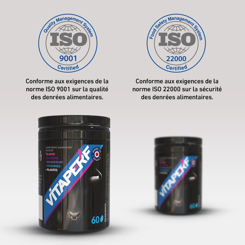 Vita Perf - Comprimé Bleu avec Fenugrec et Maca - 60 comprimés