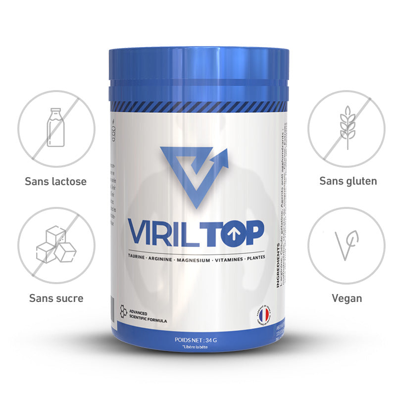 Viril TOP, Stimulateur de Vitalité Masculine -  60 gélules